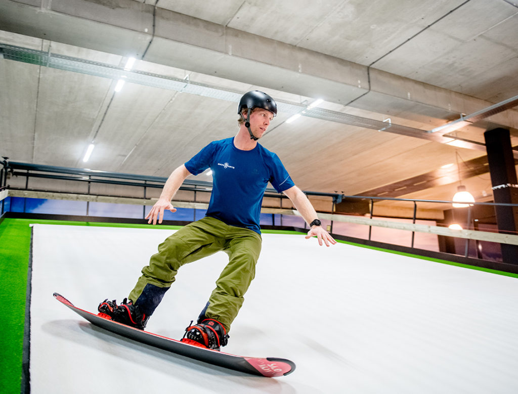 Zwolle indoor Snowboardles